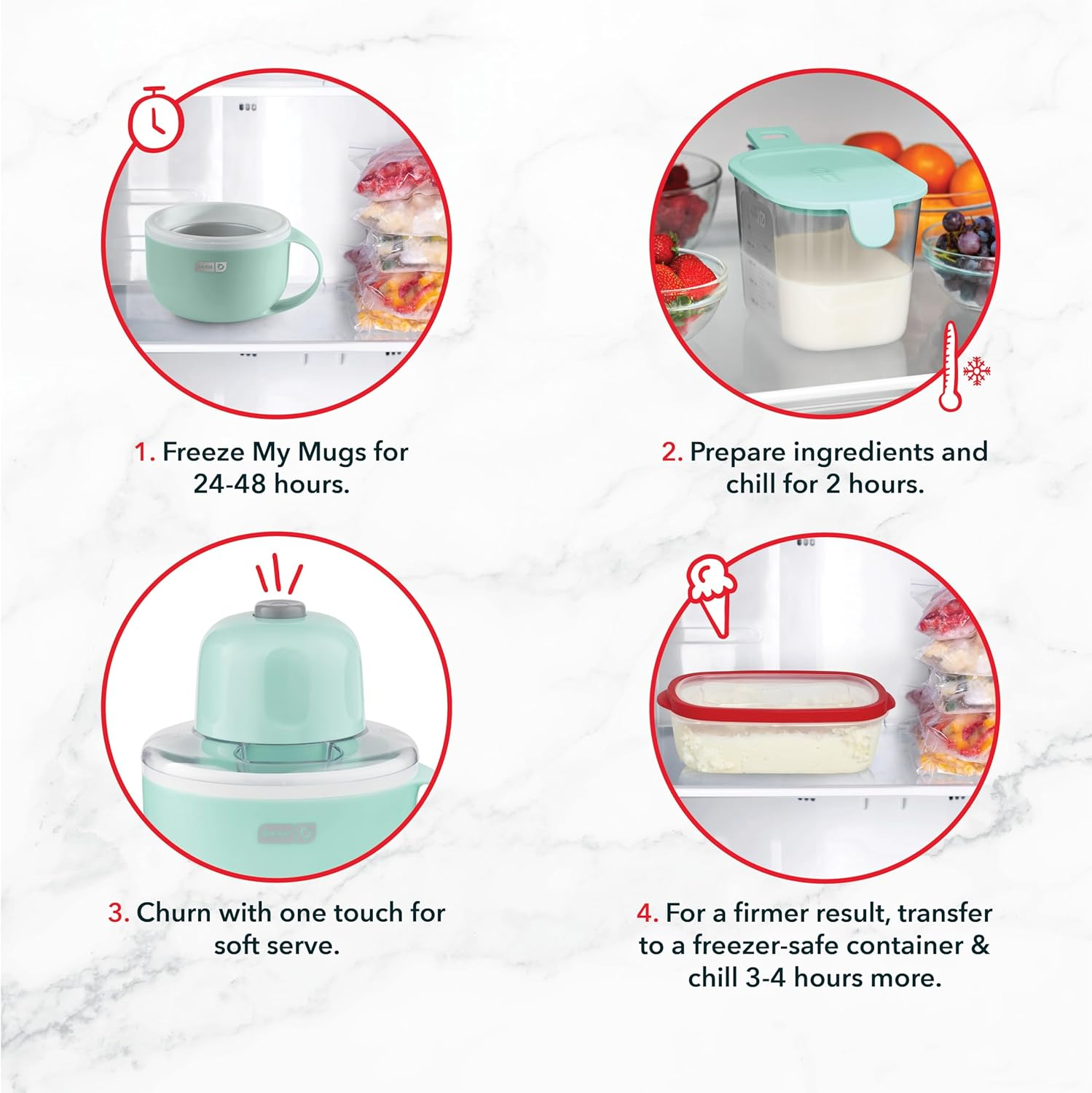 Dash My Mug Ice Cream Maker